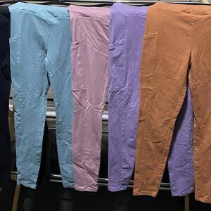 5 Girl's Art Class V Waist Leggings